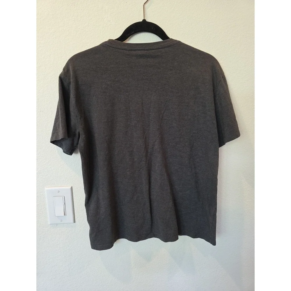 Gap Teen Unisex Nirvana Smiley Logo Grey Graphic Tee Tie‎ Dye Logo Sz XXL Boys